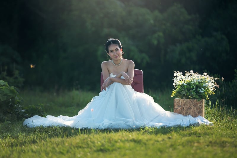 Modern Bridal Suit